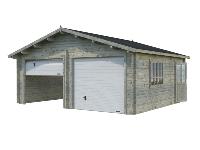 GARAGE PALMAKO ROGeR 28.4 M 44 mm AVEC PORTE SECTIONNELLE