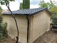 ABRI DE JARDIN EN  BOIS - ECO 19.80 m²-  madriers 28 mm