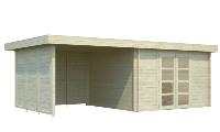 Abri de jardin ELSA 9,6 + 8,1 m²