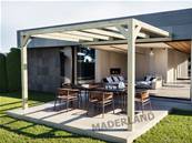 Pergola adossée CALAIS 600x300cm