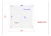 Carport double pentes 4,5 x 4,5 m en Douglas