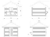 Bianca Kiosque 8,3 m2 Set 104